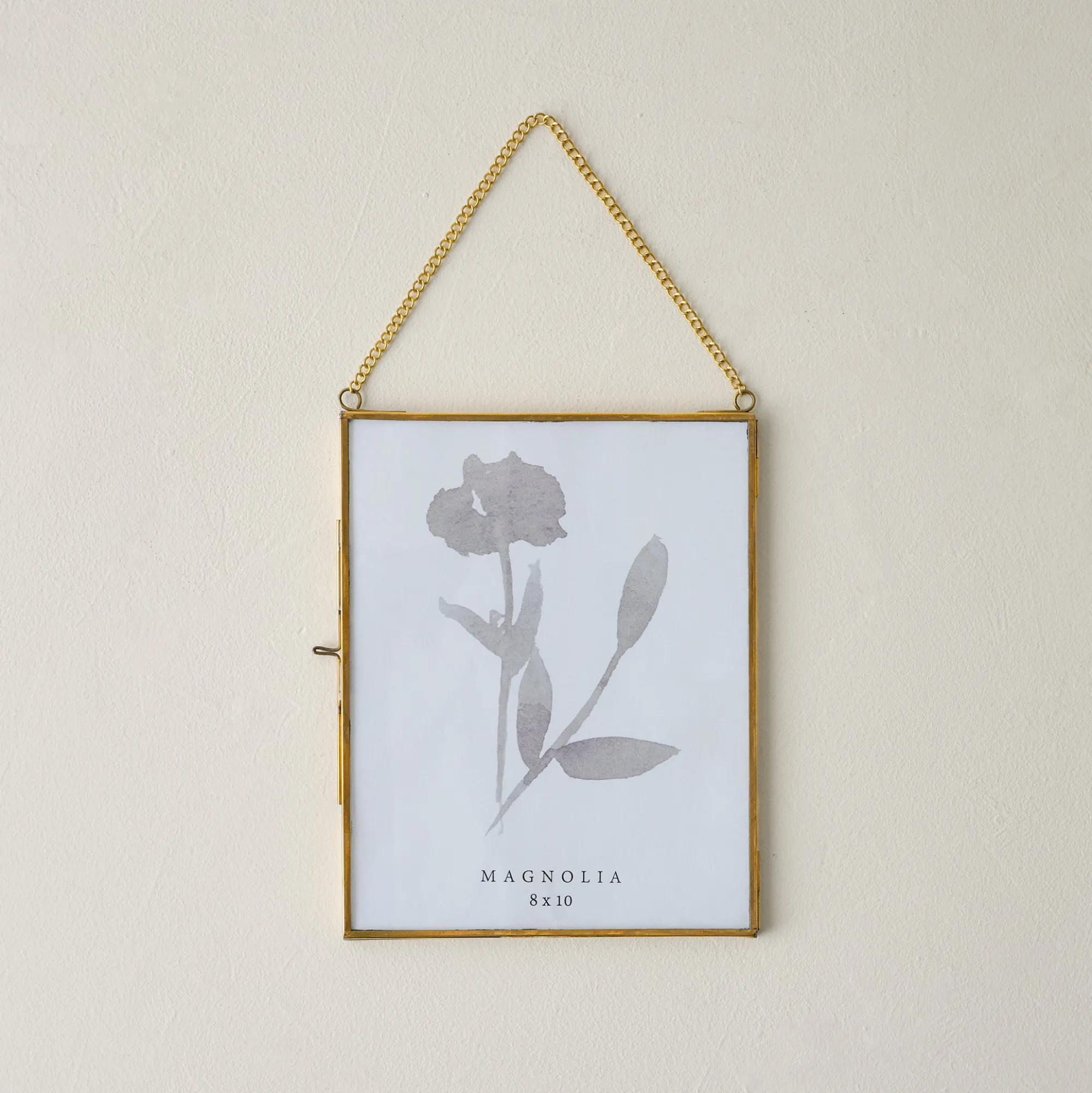 VND7371 True Home Decor Pvt Ltd Josie Hanging Brass Photo Frame