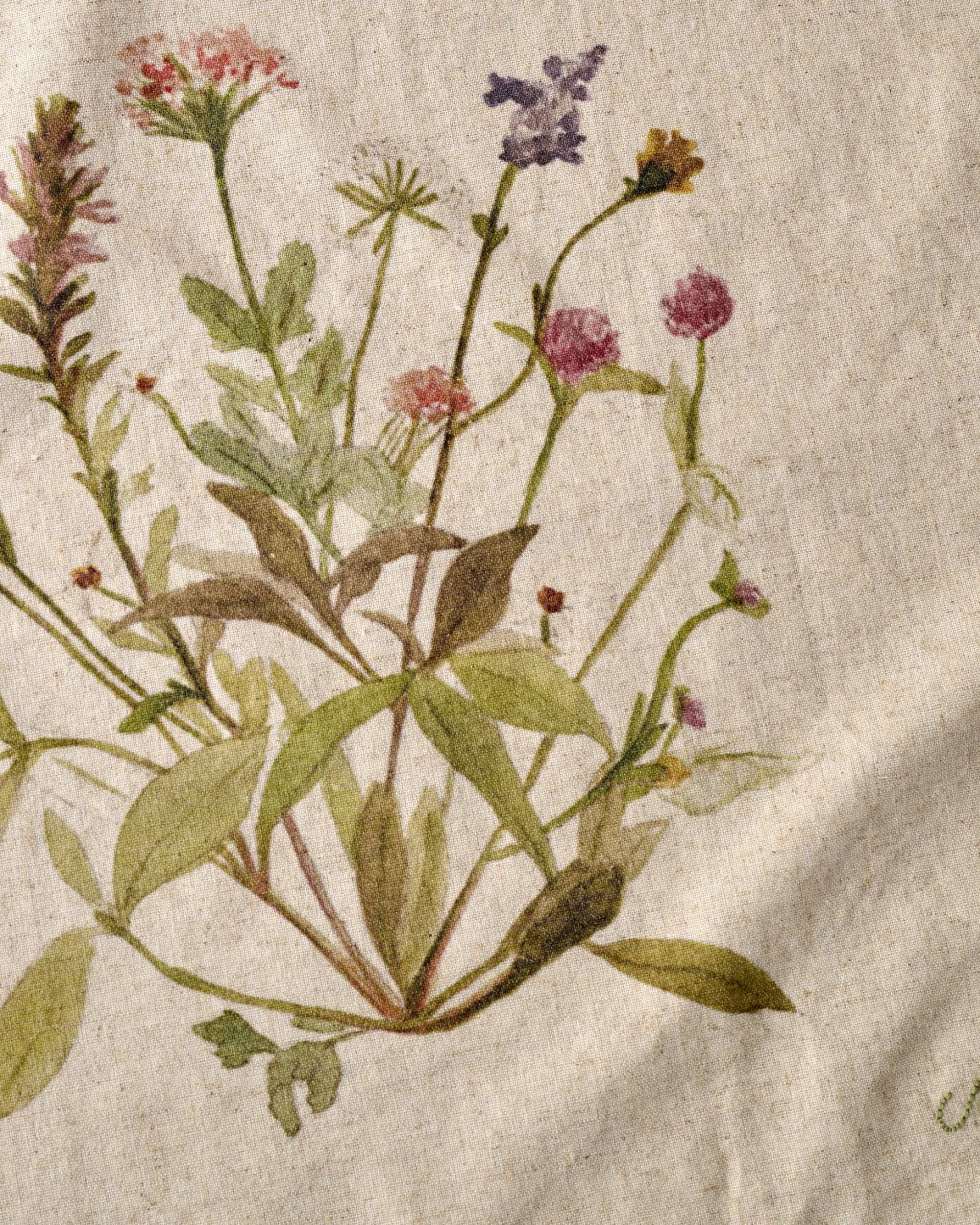 VND6843 KARUR GOLDLINE EXPORTS LLP Jo's Wildflower Tea Towel