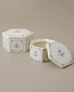 VND7817 FOXSTONE DEVELOPMENT CO.,LTD Juliet Ceramic Decorative Canisters
