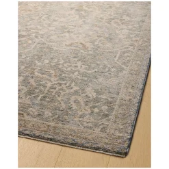 VND0086 Loloi Inc Junie Blue Natural Rug