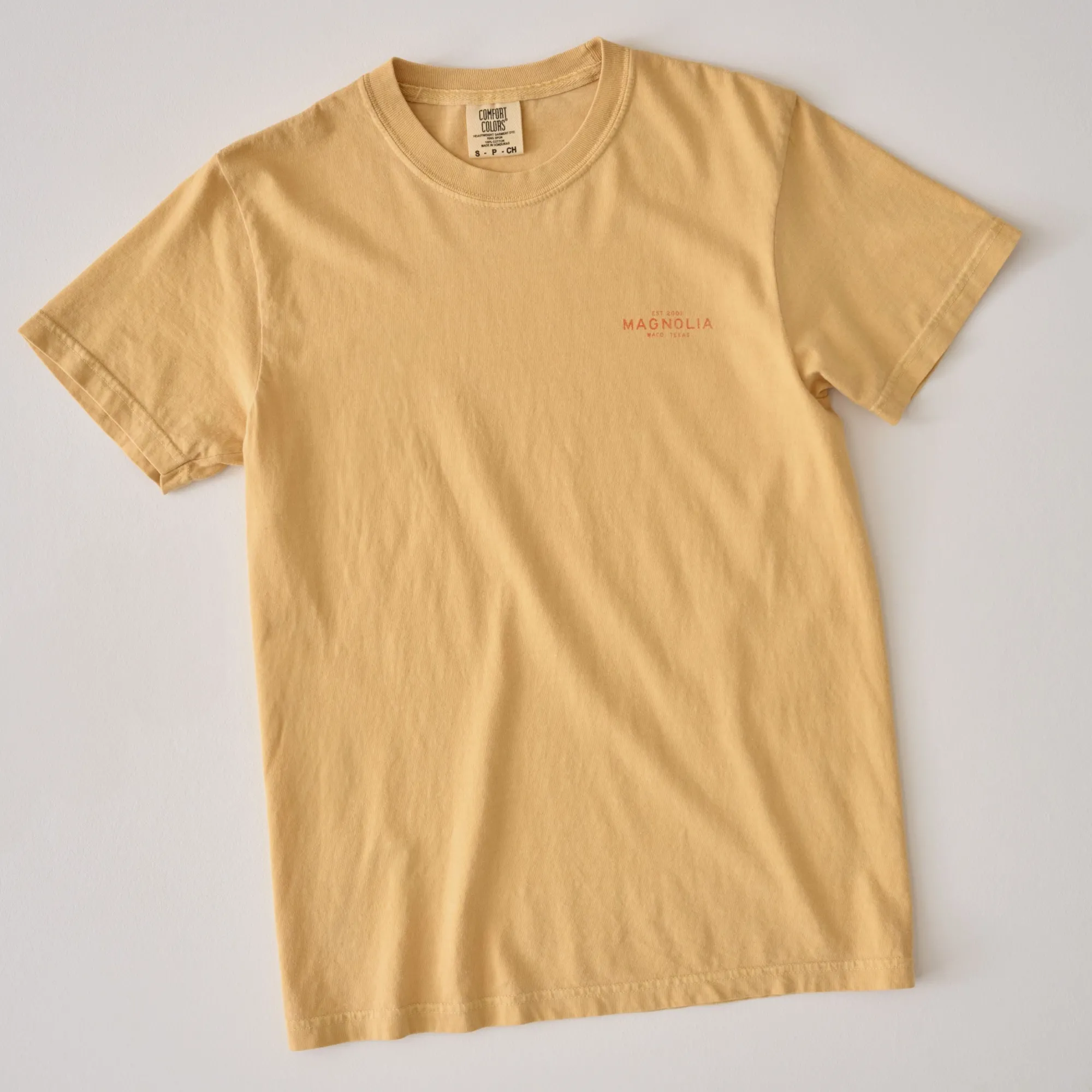 VND0179 Hole In The Roof Marketing Inc Katy Ballpark Mustard Crest Tee