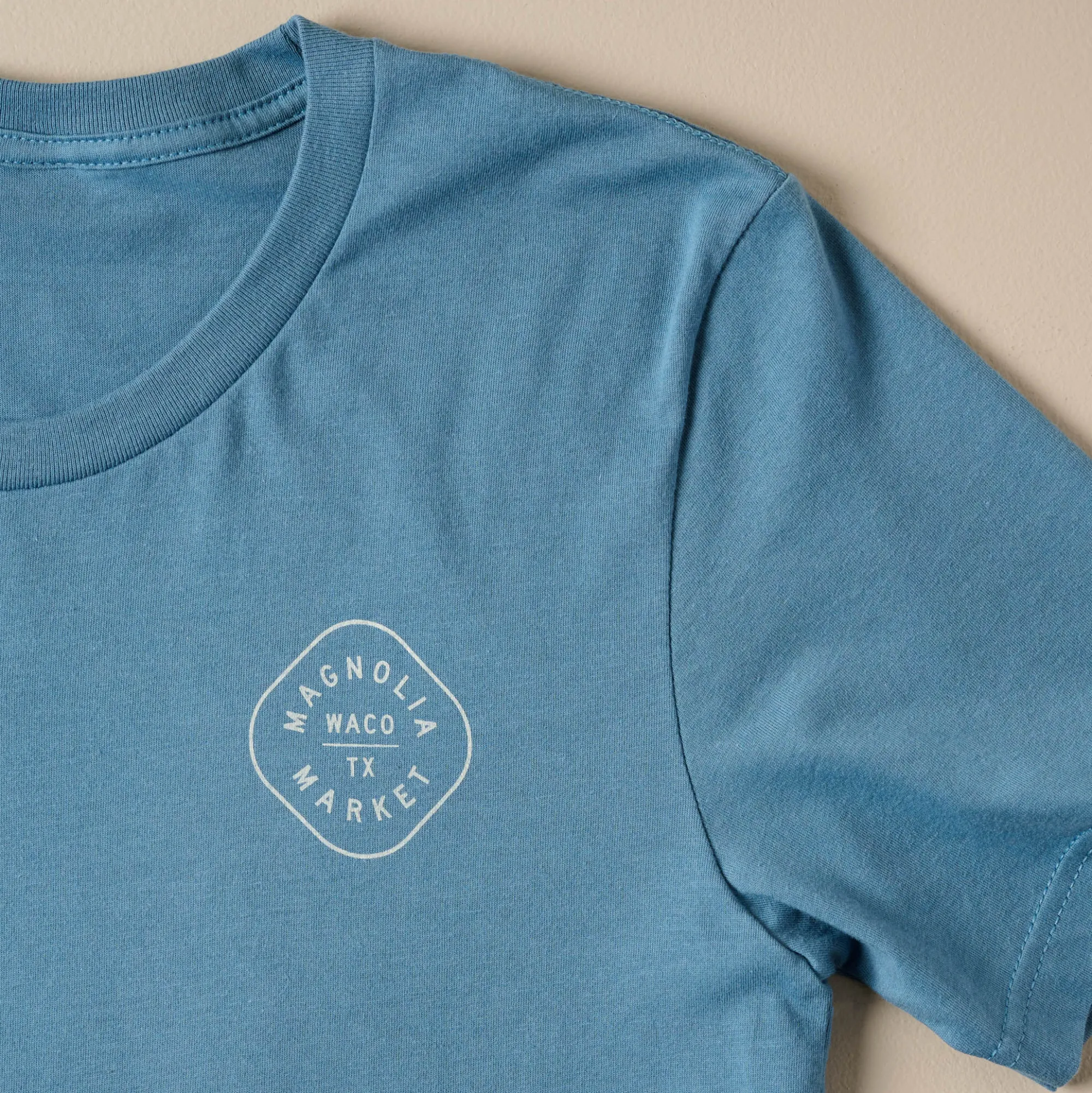 VND2724 Goochie Designs Katy Ballpark Steel Blue Tee