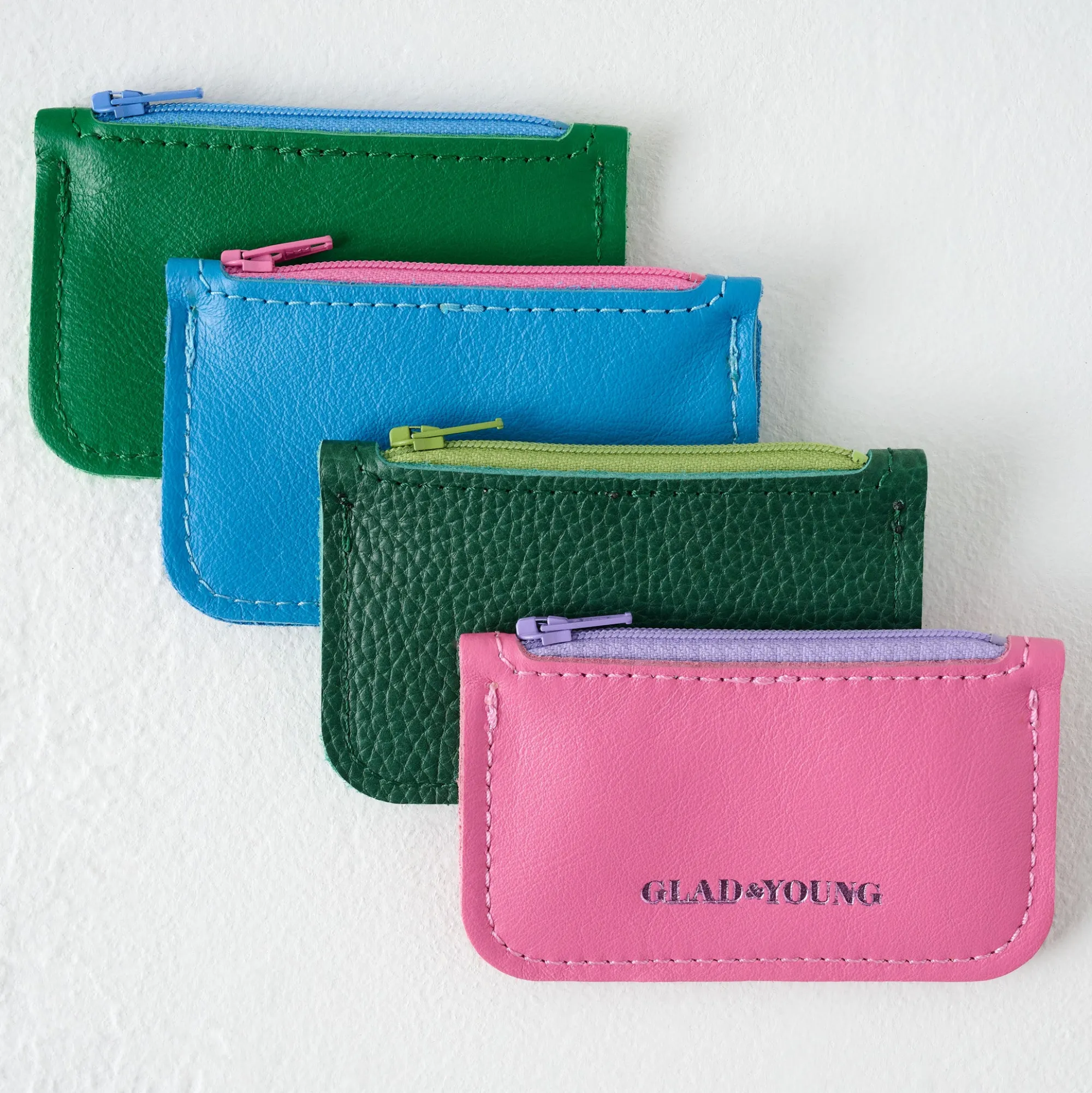 VND8394 Erica Verges Kelly Green Small Change Wallet