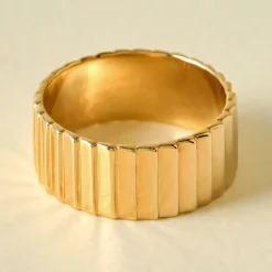 VND8678 FYF Eve's LLC (brook and york) Lark Gold Vermeil Ring
