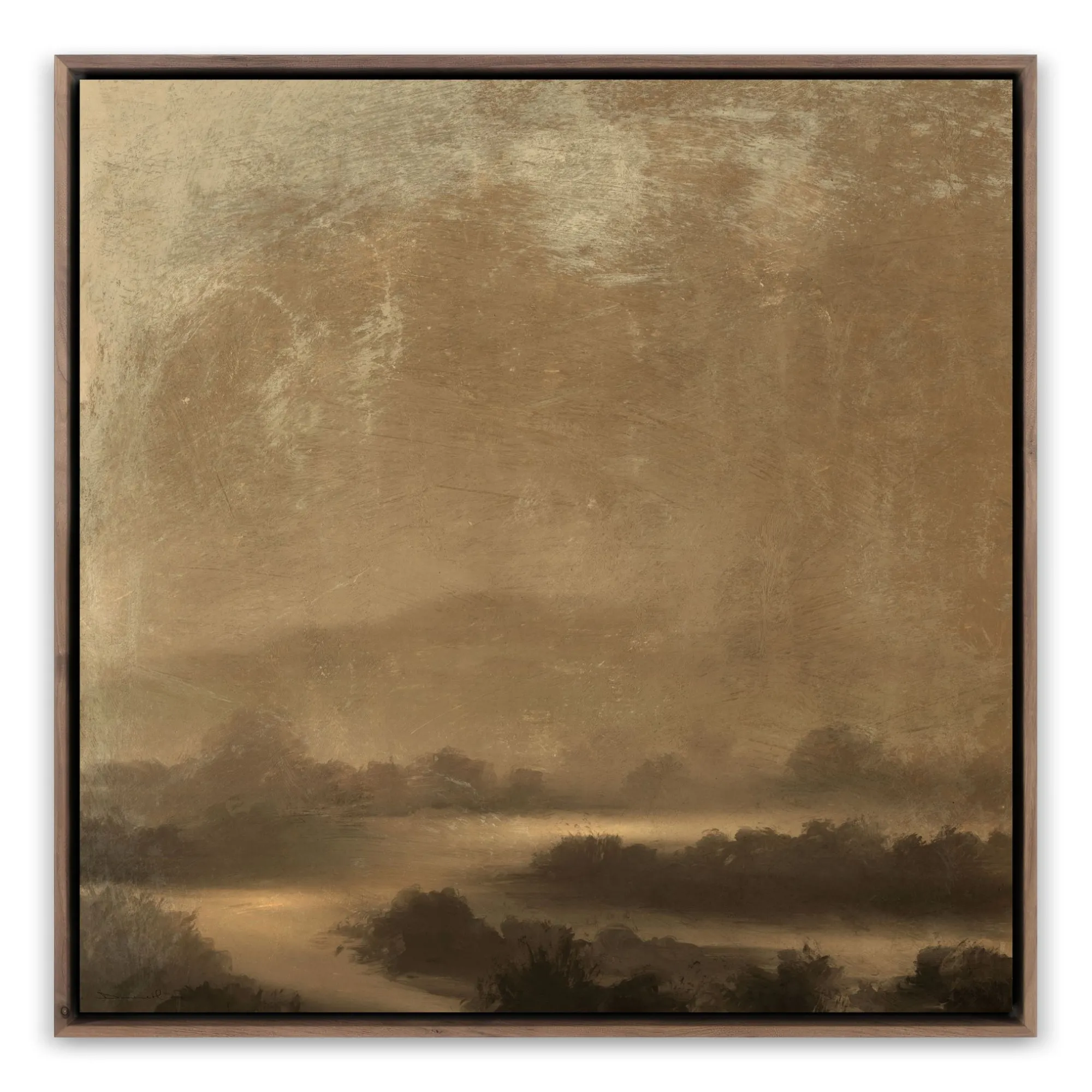VND6200 Four Hands, LLC La Terre by Dan Hobday - Rustic Walnut Floater