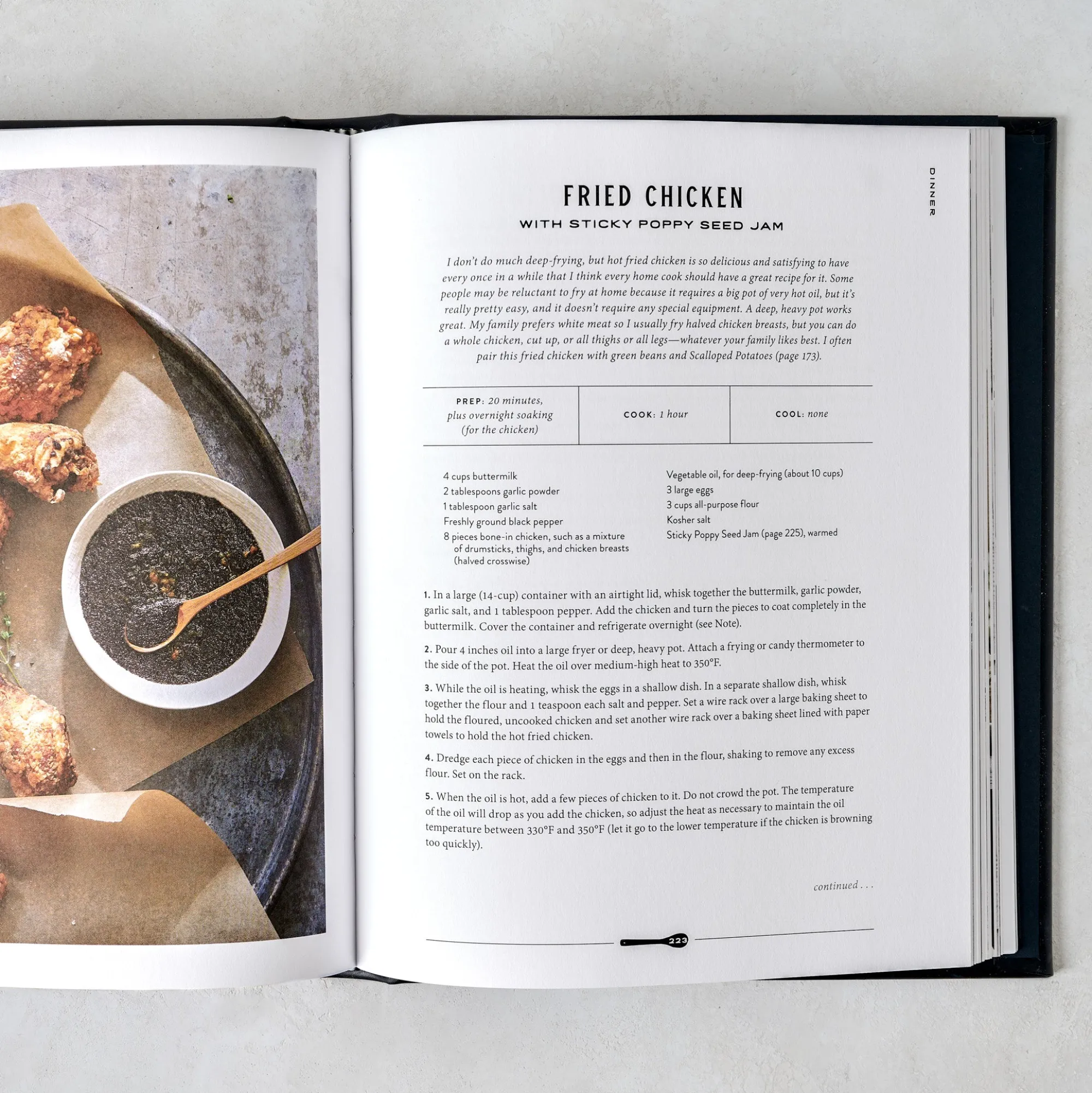 VND7961 Graphic Image Inc Leather Bound Magnolia Table Cookbook, Volume 1