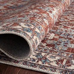 VND0086 Loloi Inc Lenna Brick Sky Rug
