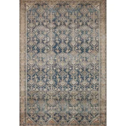 VND0086 Loloi Inc Lenna Indigo Natural Rug