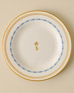 VND7817 FOXSTONE DEVELOPMENT CO.,LTD Luna Floral Salad Plate