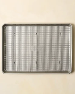 VND6234 Premier Pan Company Magnolia Baking Rack & Sheet Set