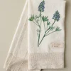VND6843 KARUR GOLDLINE EXPORTS LLP Magnolia Bluebonnet Garden Tea Towel