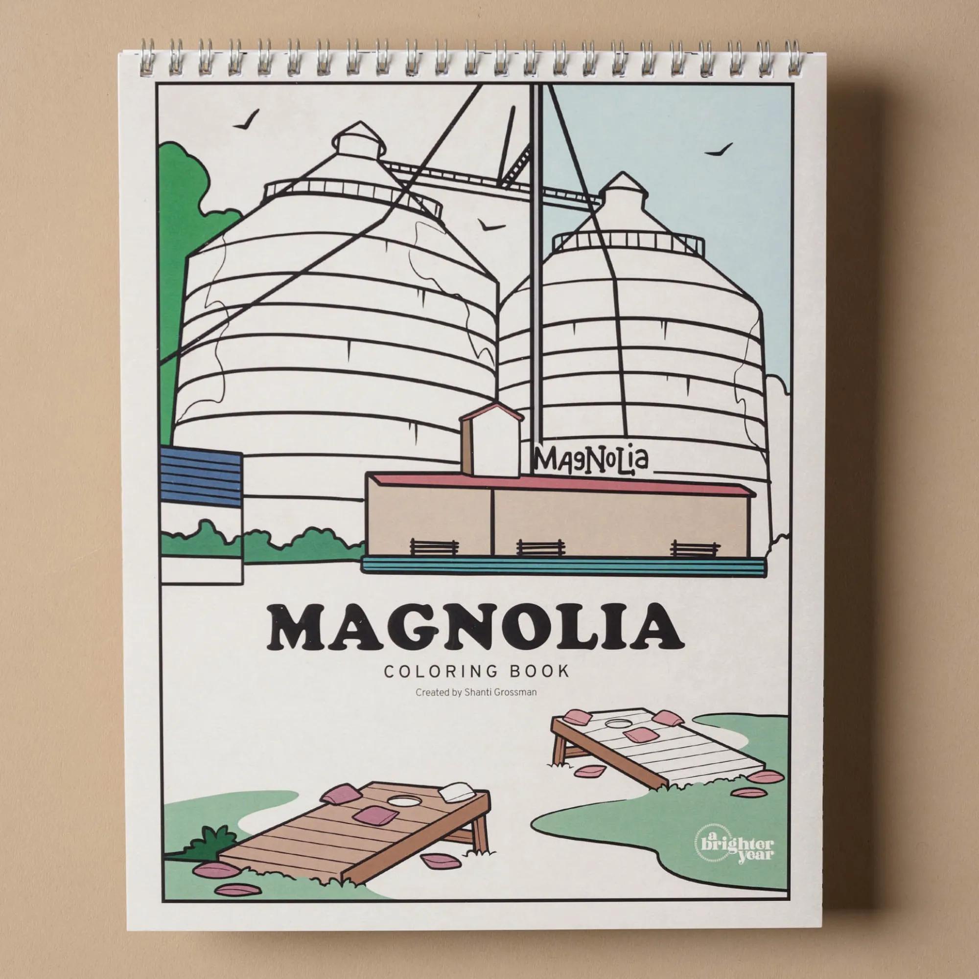 Kids VND7907 A Brighter Year Magnolia Coloring Book