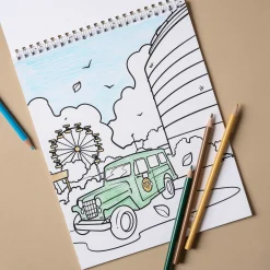 Kids VND7907 A Brighter Year Magnolia Coloring Book