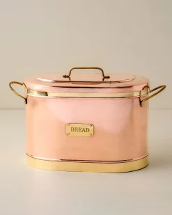 VND8417 AC Brothers Magnolia Copper Bread Box