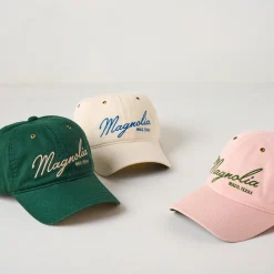 VND5970 Concept One Accessories Magnolia Embroidered Script Blush Hat