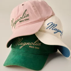VND5970 Concept One Accessories Magnolia Embroidered Script Blush Hat
