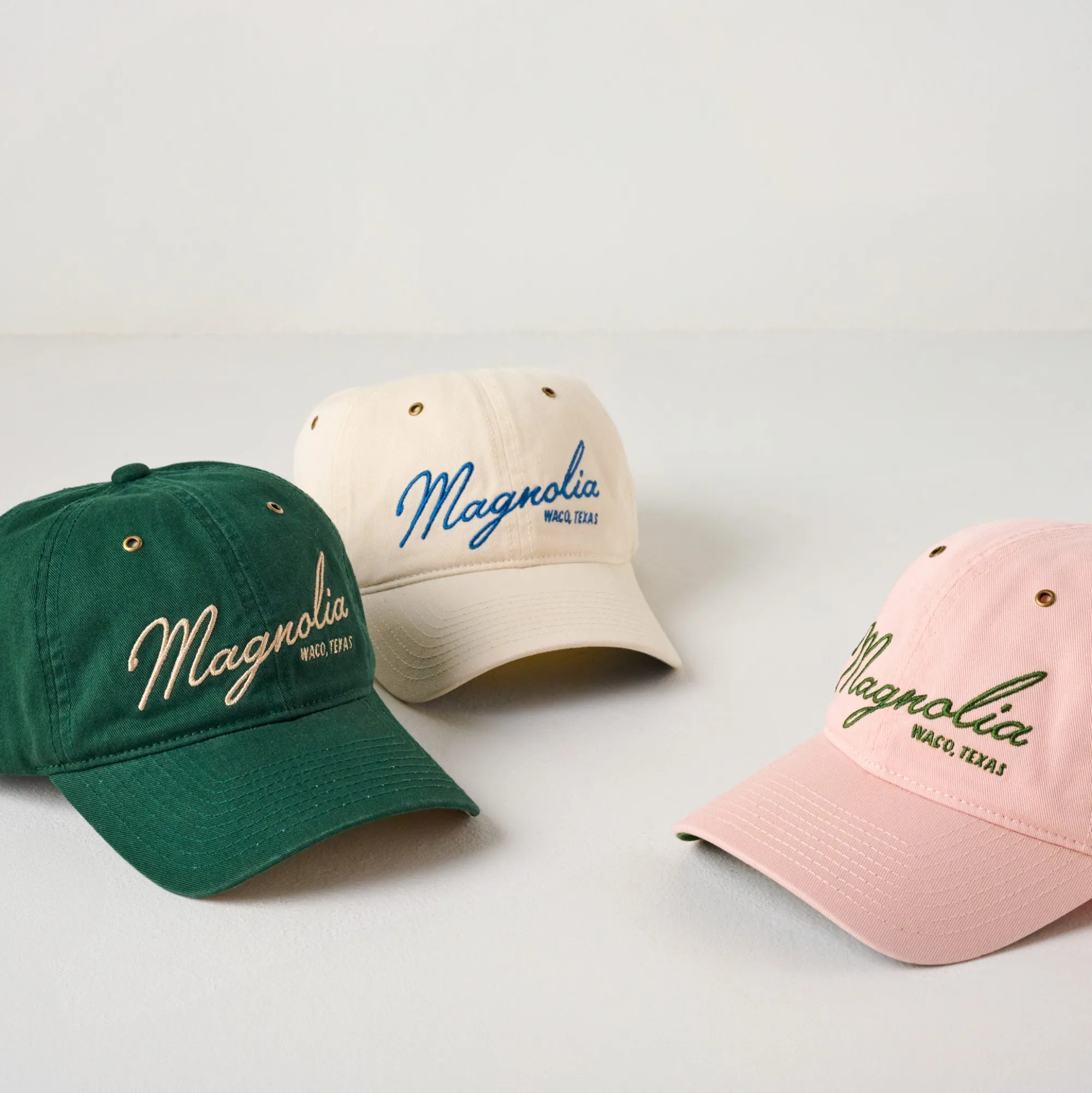 VND5970 Concept One Accessories Magnolia Embroidered Script Cream Hat