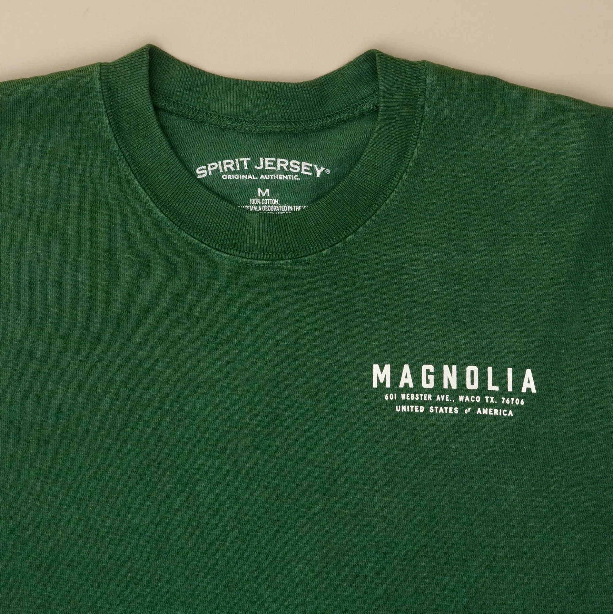 VND8306 Spirit Clothing Company Magnolia Green Spirit Jersey