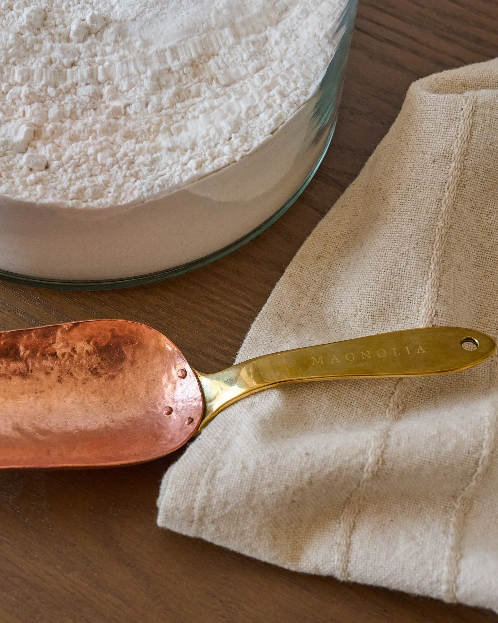 VND7841 Homestead General Store Magnolia Handmade Copper and Brass Scoop