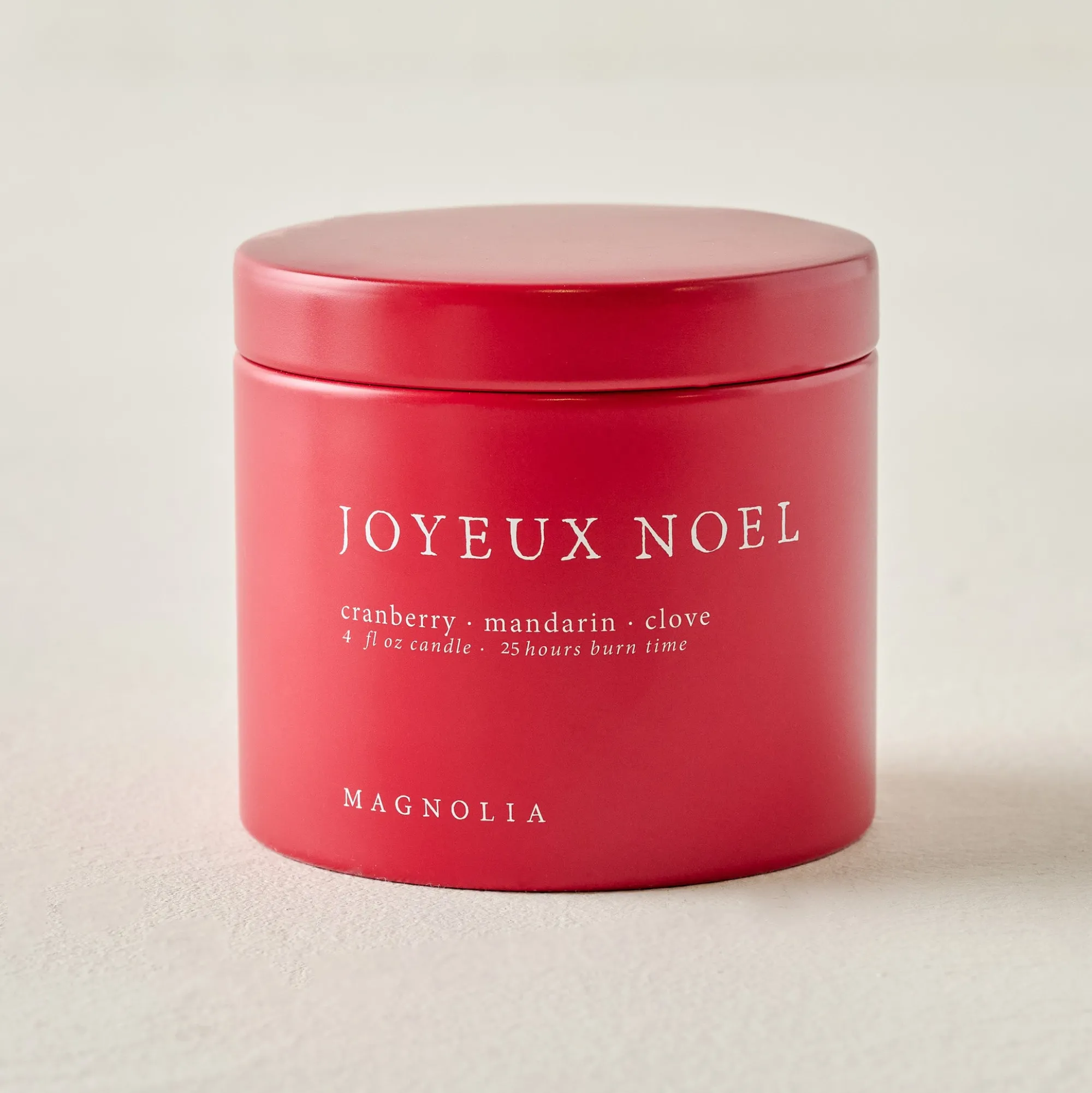 VND0040 Couture Brands LLC Magnolia Joyeux Noel and Twelve Nights Candle Tin Bundle