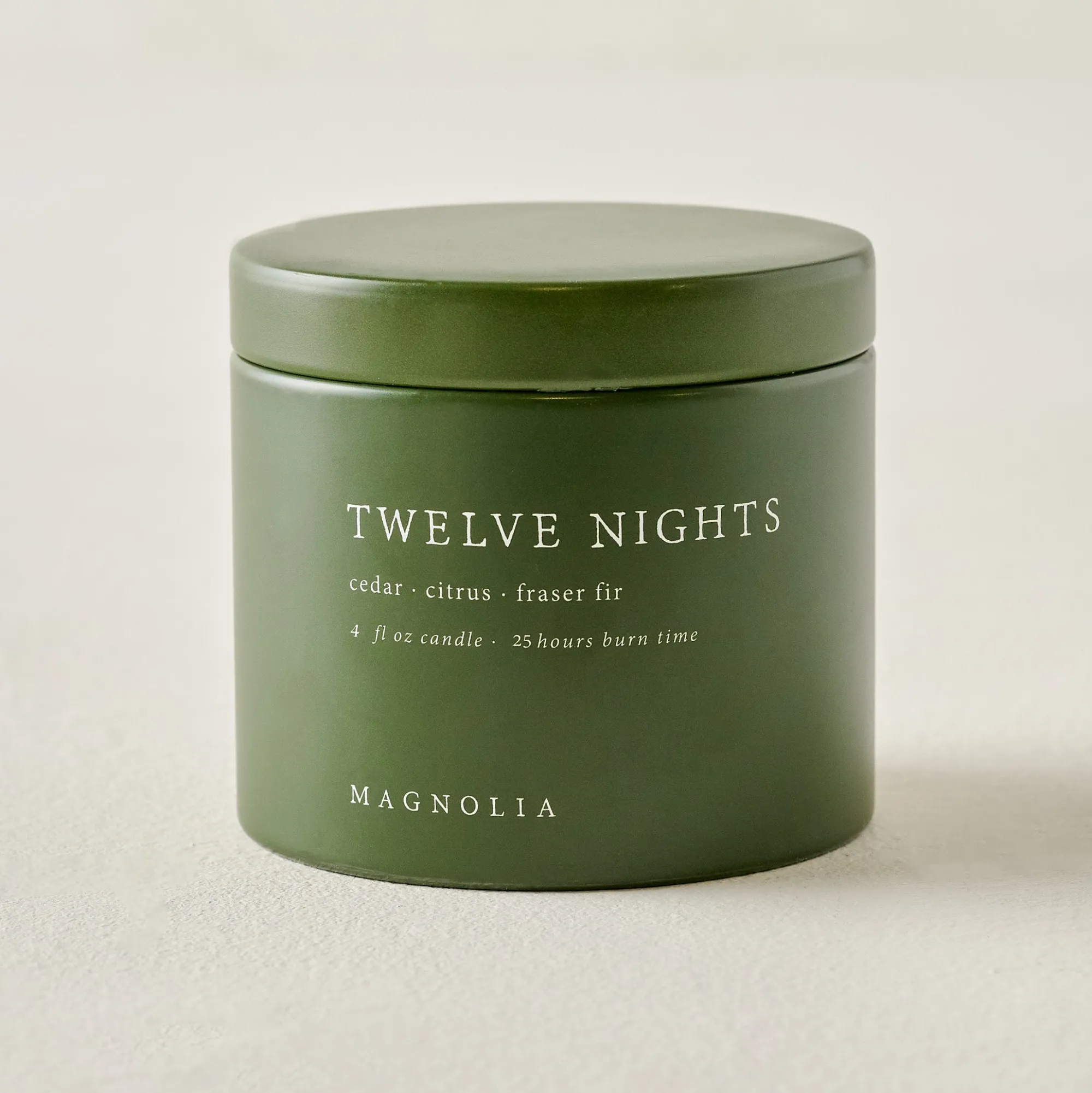 VND0040 Couture Brands LLC Magnolia Joyeux Noel and Twelve Nights Candle Tin Bundle