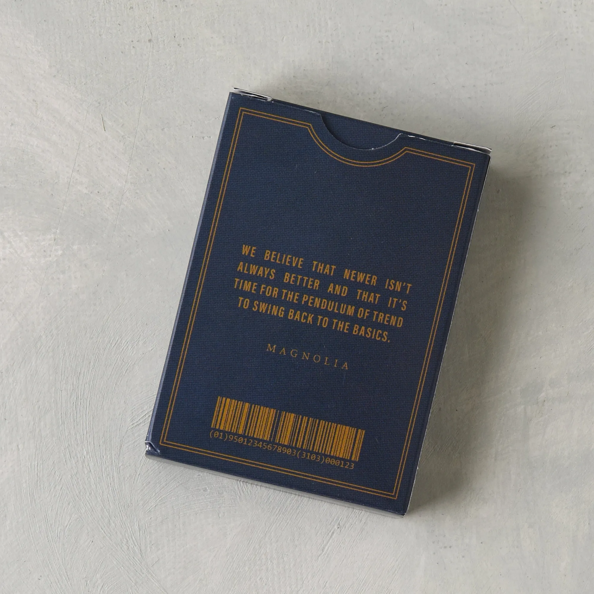 Kids VND6567 The United States Playing Card Company Magnolia Navy Playing Cards