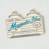 VND3322 Three Potato Four Magnolia Silos Colored Enamel Magnet