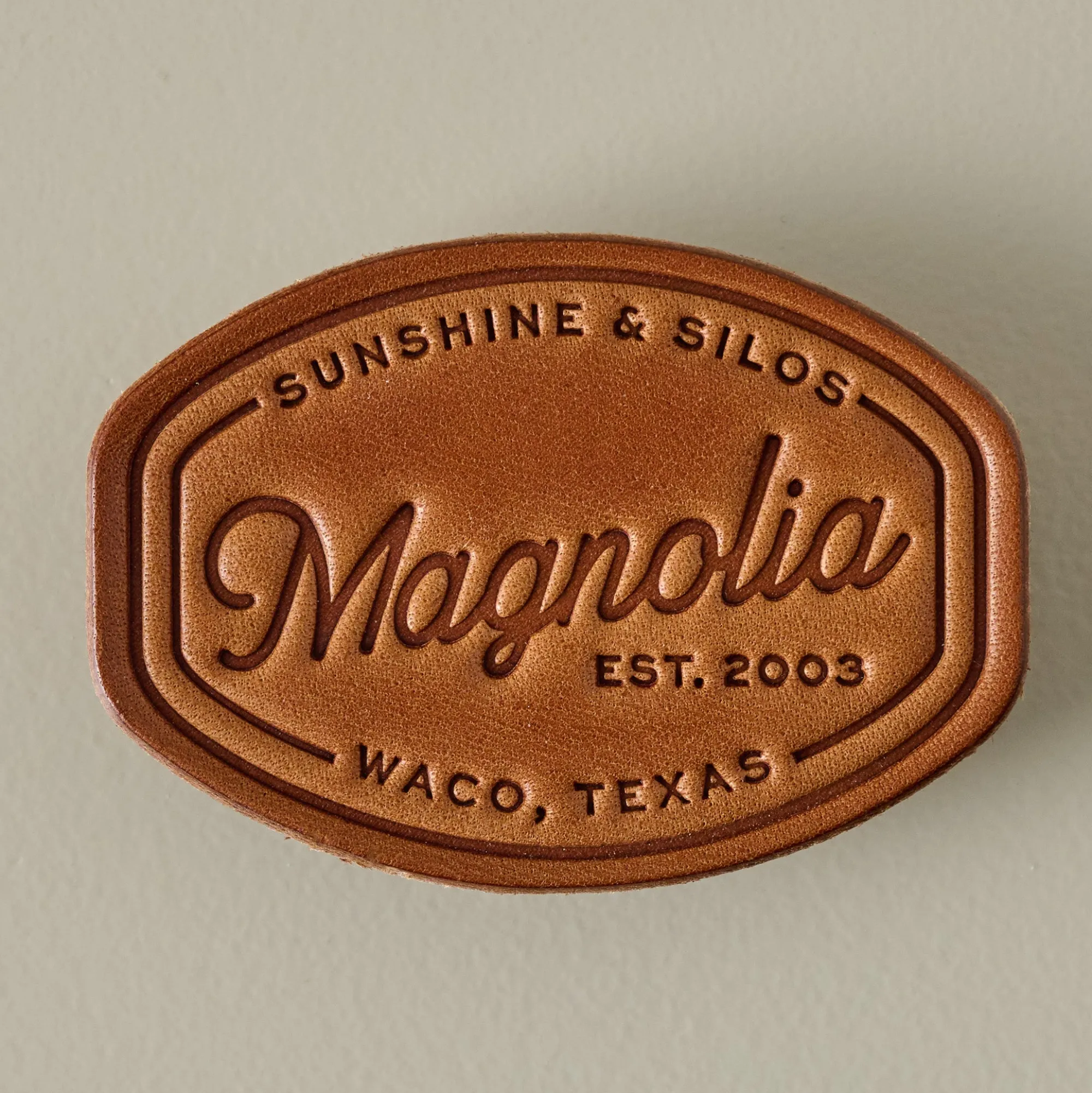 VND8524 SUGARHOUSE LEATHER LLC Magnolia Sunshine Leather Magnet