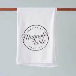 VND2724 Goochie Designs Magnolia Table Tea Towel