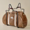 VND5987 Steele Canvas Basket Corp Magnolia Waxed Canvas Log Holder + Frame