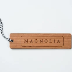 VND0556 Wordsmith Wood Shop Magnolia Wooden Bookmark
