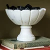 VND6842 Ferry International Marble Scalloped Accent Bowl
