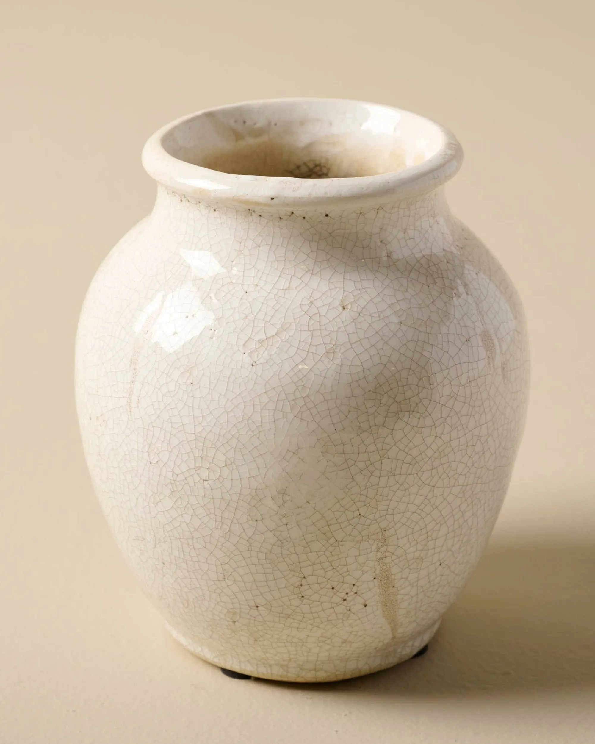 VND6562 Chaozhou Highland Crafts Company Ltd Marie Distressed Crackle Vase
