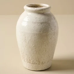 VND6562 Chaozhou Highland Crafts Company Ltd Marie Distressed Crackle Vase