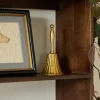 VND6624 GULATI EXPORTS Marie Fluted Brass Bell