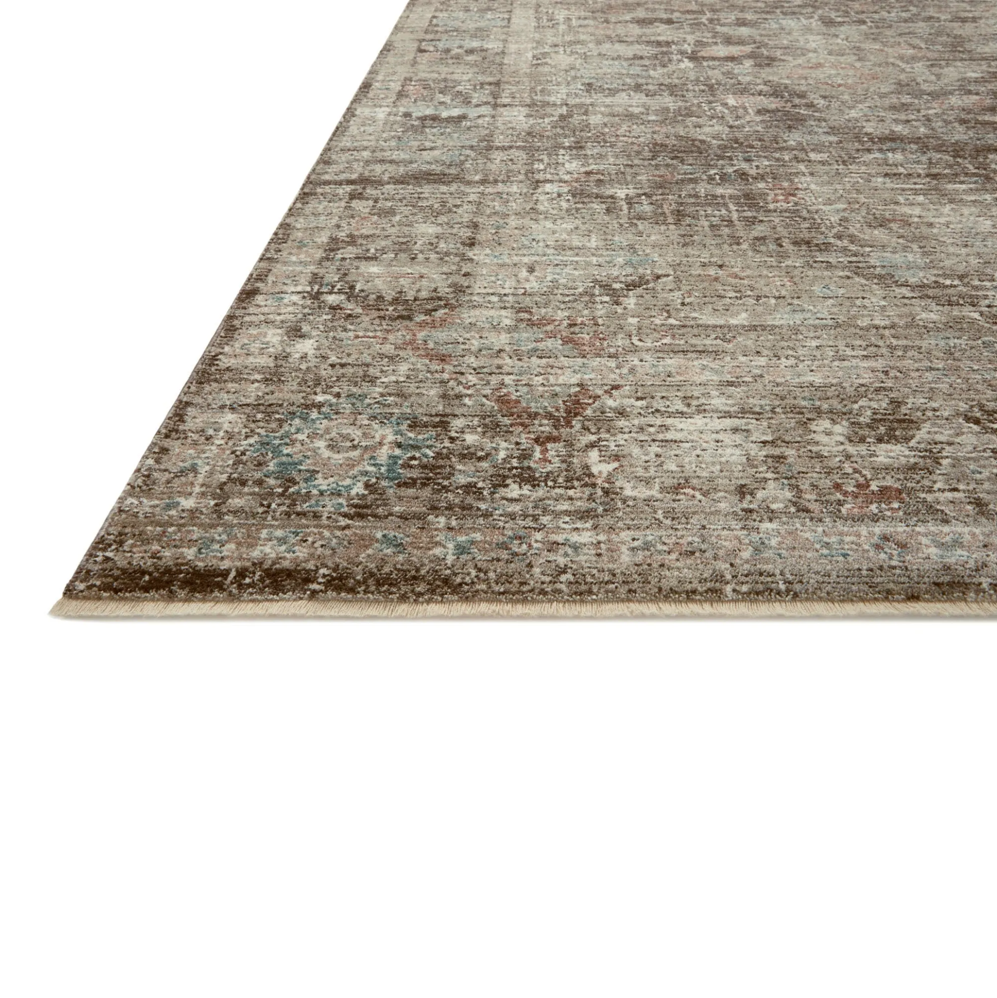 VND0086 Loloi Inc Millie Charcoal Dove Rug
