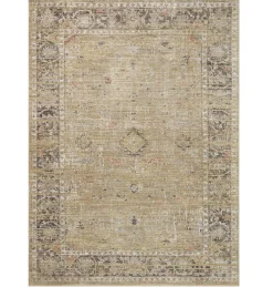 VND0086 Loloi Inc Millie Gold Charcoal Rug