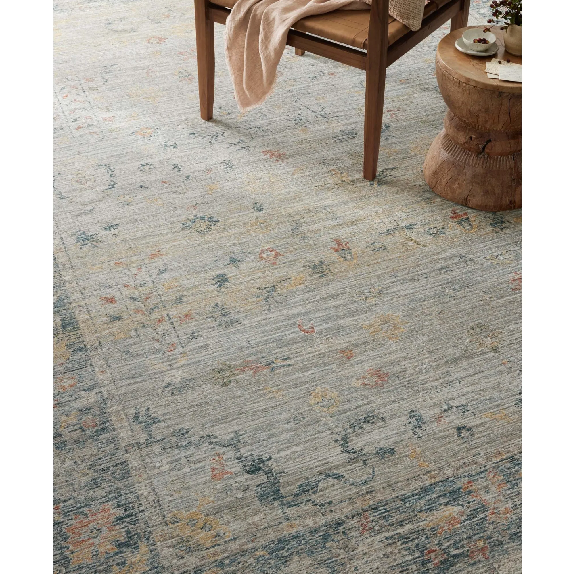 VND0086 Loloi Inc Millie Slate Multi Rug