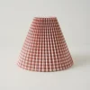 VND6475 StyleCraft Home Collection Mocha Gingham Shade