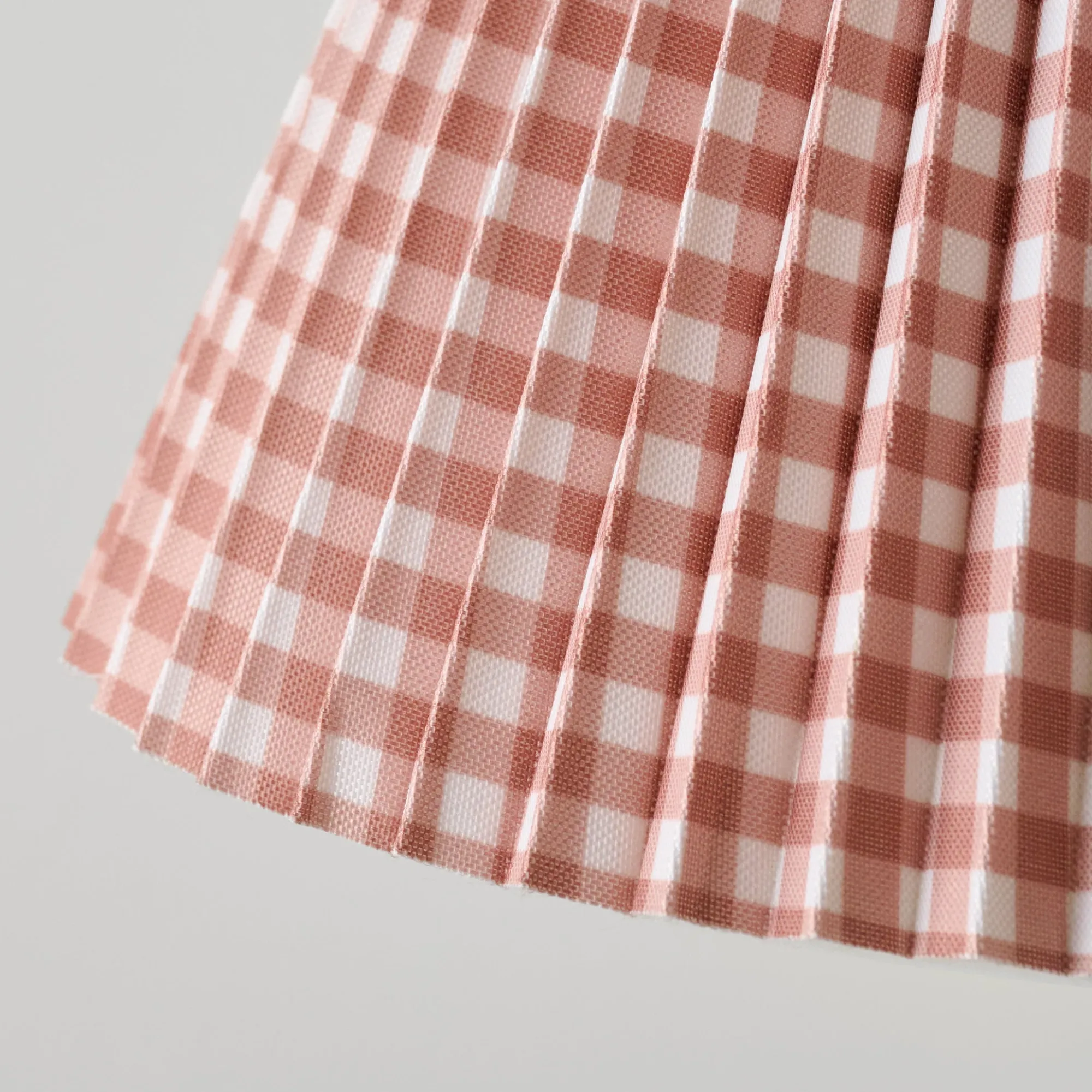 VND6475 StyleCraft Home Collection Mocha Gingham Shade