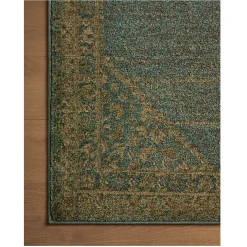 VND0086 Loloi Inc Mona Aqua Wheat Rug