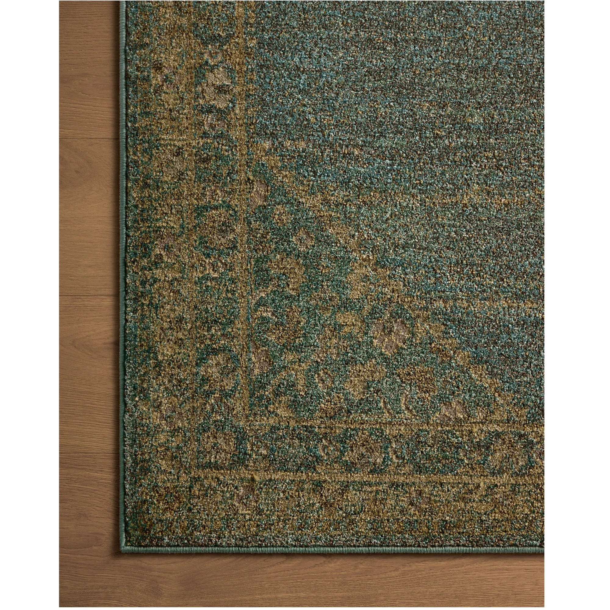 VND0086 Loloi Inc Mona Aqua Wheat Rug