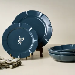 VND7817 FOXSTONE DEVELOPMENT CO.,LTD Navy Luna Plate