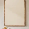 VND8122 R R INDUSTRIES Nicolette Arched Wood Mirror