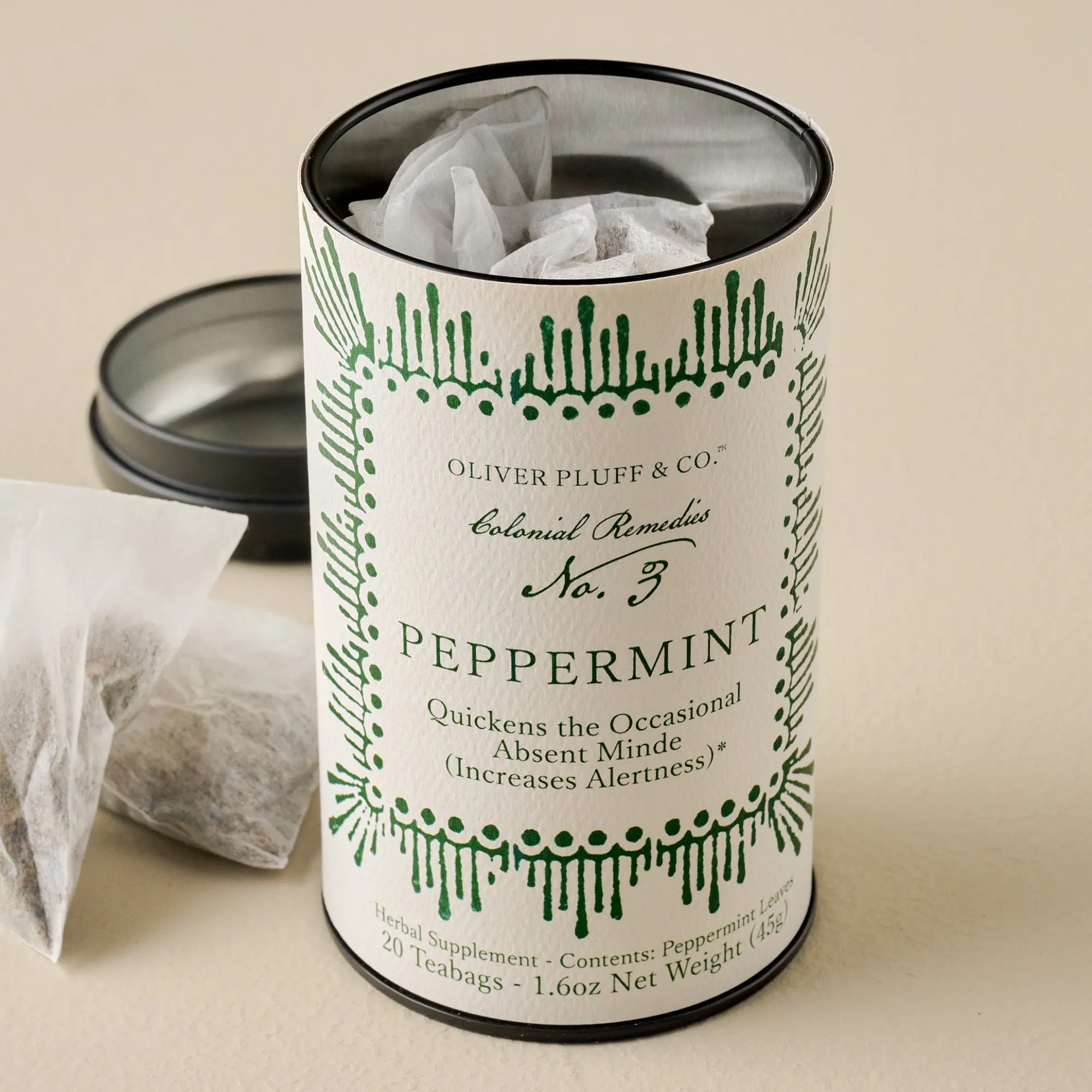 VND7698 Oliver Pluff & Company Oliver Pluff & Co. Peppermint Tea