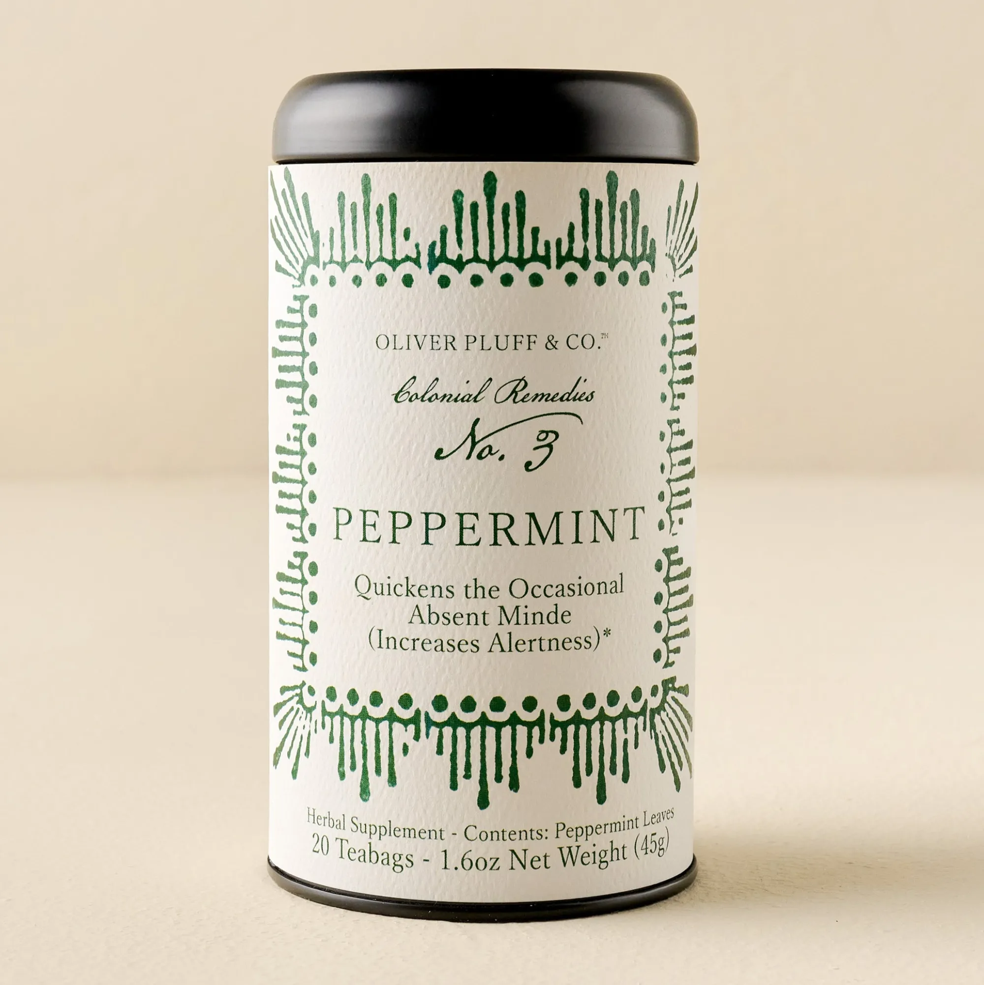 VND7698 Oliver Pluff & Company Oliver Pluff & Co. Peppermint Tea
