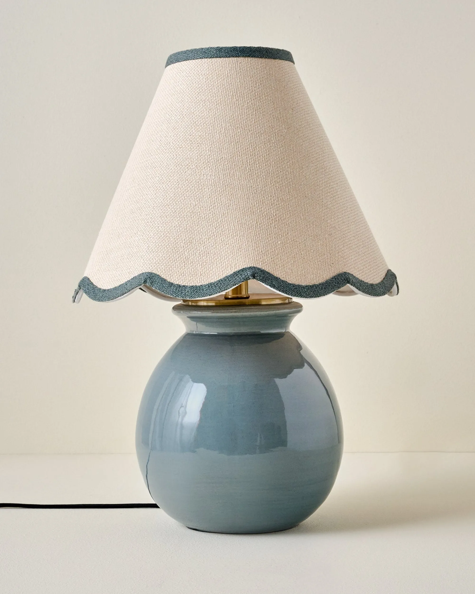 VND6475 StyleCraft Home Collection Olivia Table Lamp - Lake Blue