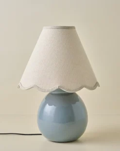 VND6475 StyleCraft Home Collection Olivia Table Lamp - Lake Blue