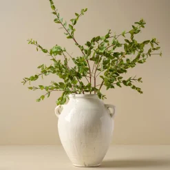 VND6562 Chaozhou Highland Crafts Company Ltd Oversized Distressed White Crackle Vase