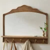 VND6622 ARVIND EXPO-CRAFTS Oversized James Mirror with Hooks and Shelf